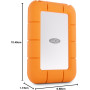 LaCie Rugged Mini 4 TB Portable Rugged SSD