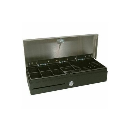 apg 460 Cash Drawer - 4 Bill - 8 Coin - Black