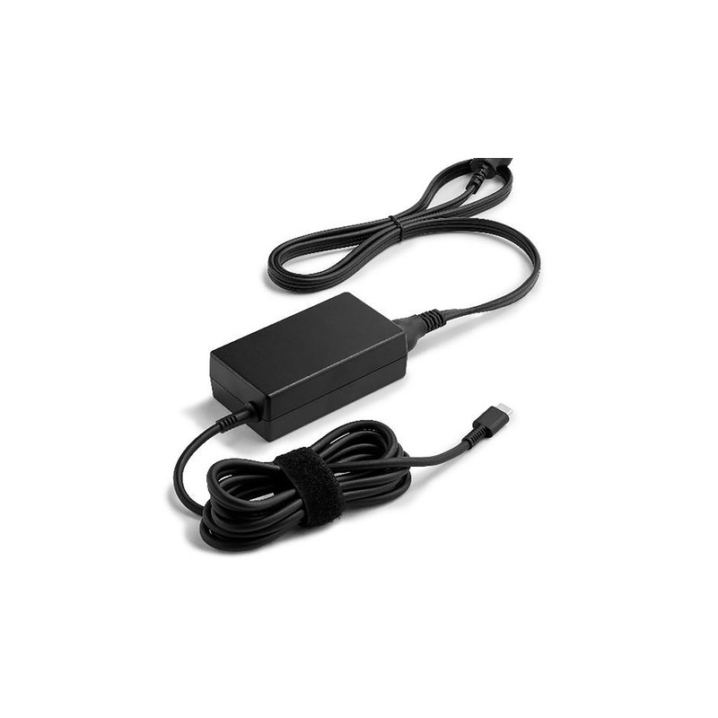 HP Poly USB-C 65W Power Adapter and Power Cord Kit Noir