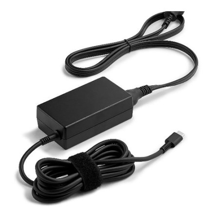 HP Poly USB-C 65W Power Adapter and Power Cord Kit Noir