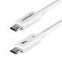 StarTech.com TBLT5MM1M240WWH Thunderbolt cable 39.4" (1 m) 120 Gbit/s White