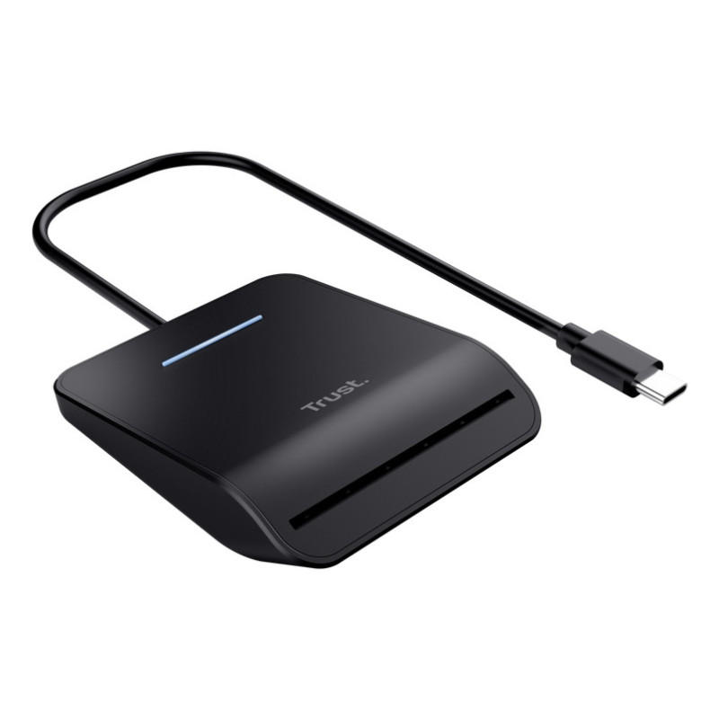 Trust Primo smart card reader Indoor USB USB Type-C Black