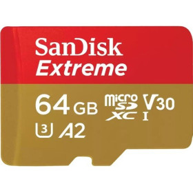 SanDisk Extreme microSDXC Card - 64 GB