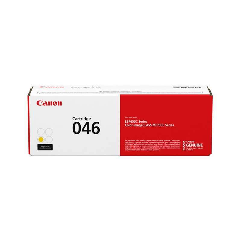 Canon 046 Cartouche de toner 1 pièce(s) Original Jaune