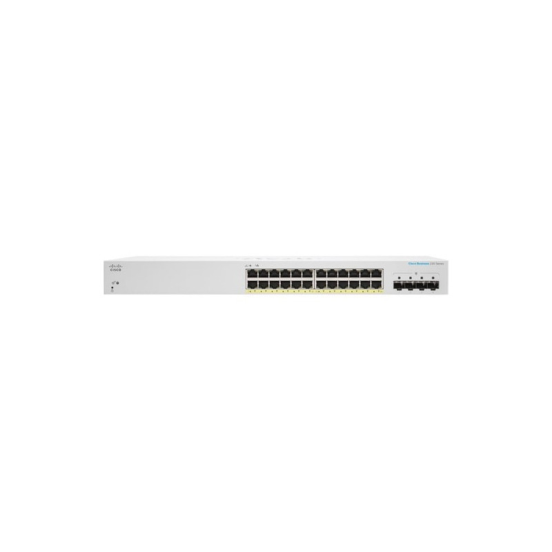 Cisco Business 220 CBS220-24FP-4G 24 Ports