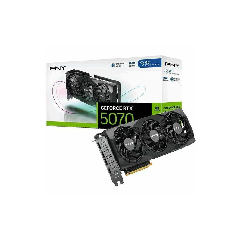 PNY NVIDIA GeForce RTX 5070 - 12 GB GDDR7