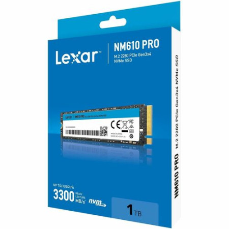SSD Lexar NM610PRO M.2 2280 PCIe Gen3x4 1 To