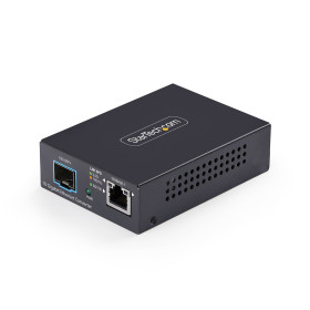 StarTech.com MCM10G6SSFP network media converter 10000 Mbit/s Multi-mode, Single-mode Black