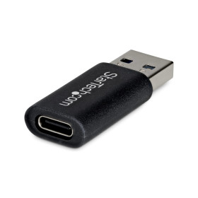 StarTech.com Adaptateur USB-A vers USB-C, Convertisseur USB-A Mâle vers USB-C Femelle, USB 10Gbps, 5V 900mA, Adaptateur USB