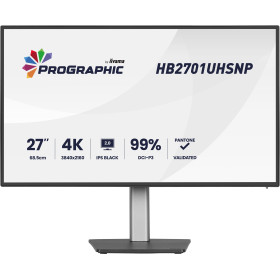 iiyama PROGRAPHIC HB2701UHSNP-B1 computer monitor 27" 3840 x 2160 pixels 4K Ultra HD LCD Black