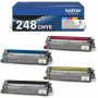 Brother TN-248VAL Original Laser Toner Cartridge - Value Pack - Cyan, Magenta, Yellow - 4 Pack - 1000 Pages