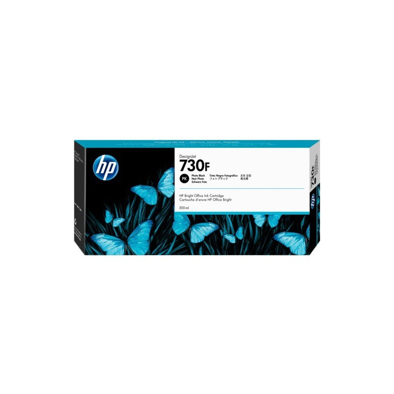 HP 730F 300-ml Photo Black DesignJet Ink Cartridge