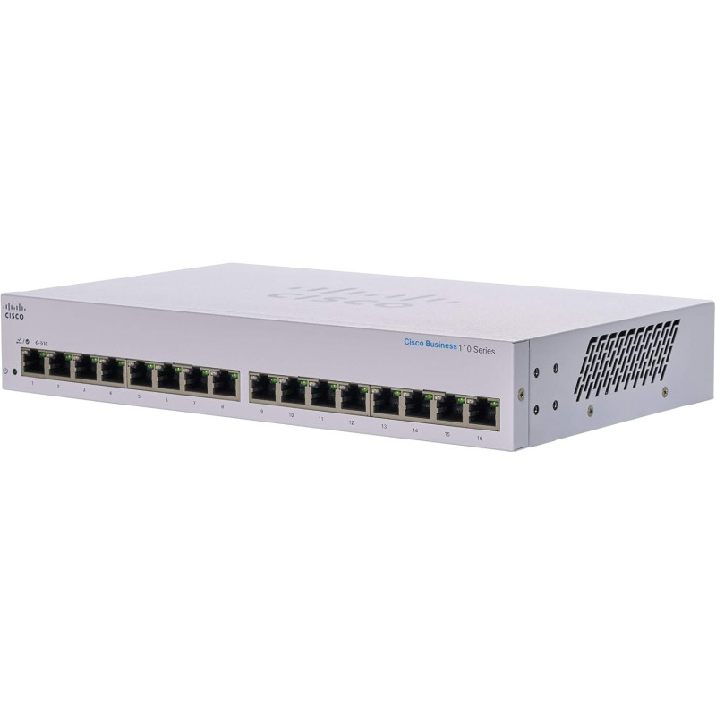 Cisco Business CBS110-16T-D Unmanaged Switch
