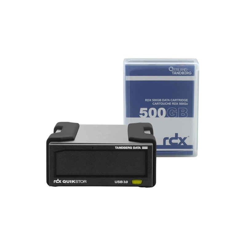 Lecteur RDX externe Tandberg 500 Go - USB 3.0