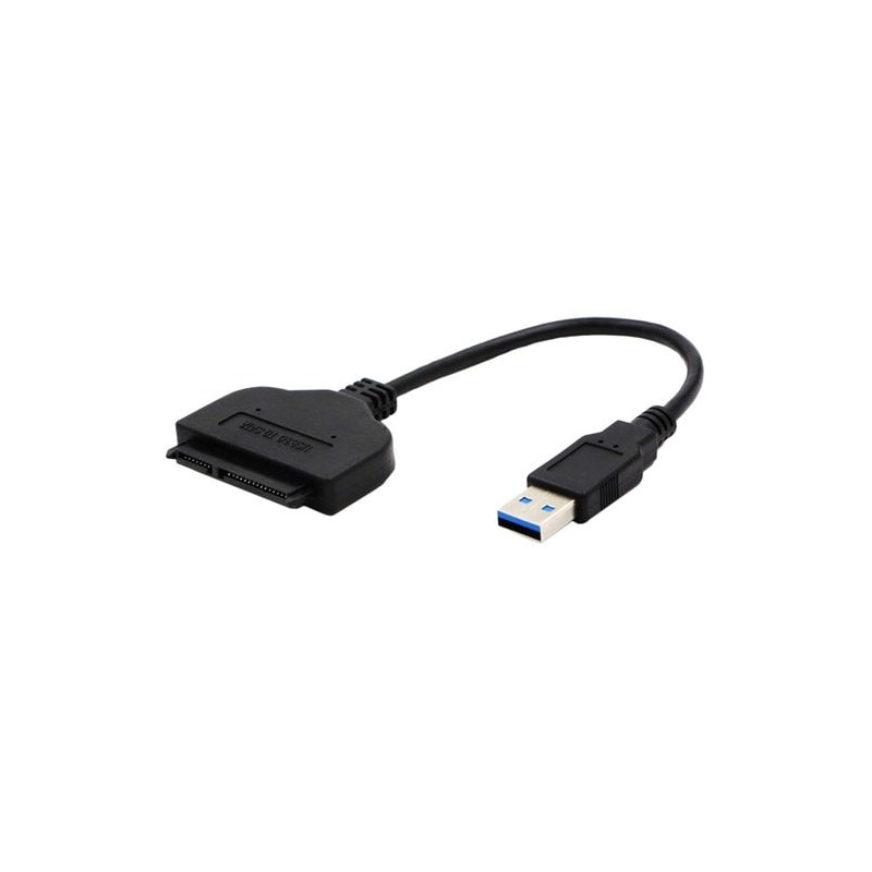 USB-A (M) / SATA III (M) adapter for 2.5" hard drives