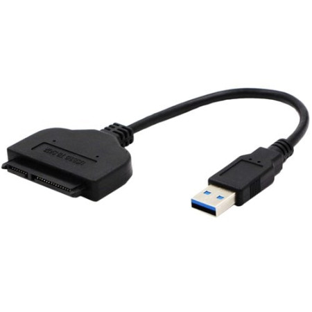 Adaptateur USB-A (M) / SATA III (M) pour disque dur 2.5"