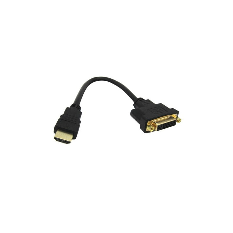 Adaptateur HDMI (M) vers DVI (F)
