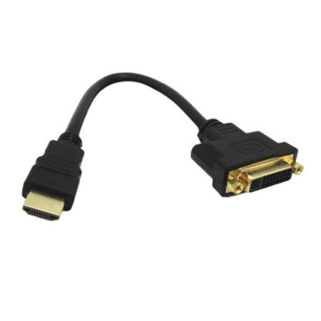 HDMI (M) to DVI (F) adapter