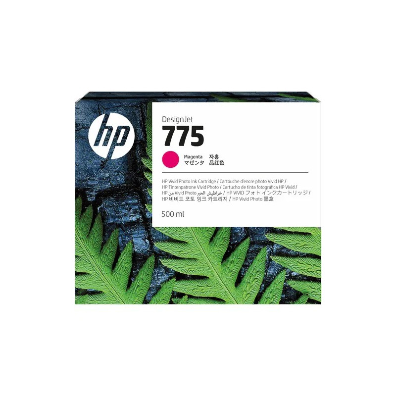 HP 775 500-ml Magenta Ink Cartridge