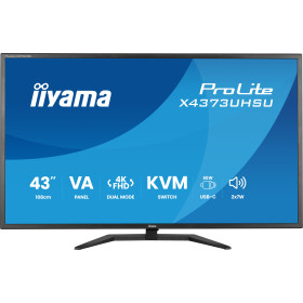 iiyama ProLite X4373UHSU-B2 computer monitor 42.5" 3840 x 2160 pixels 4K Ultra HD LED Black