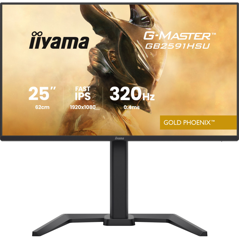 iiyama G-MASTER GB2591HSU-B1 écran plat de PC 62,2 cm (24.5") 1920 x 1080 pixels Full HD LED Noir