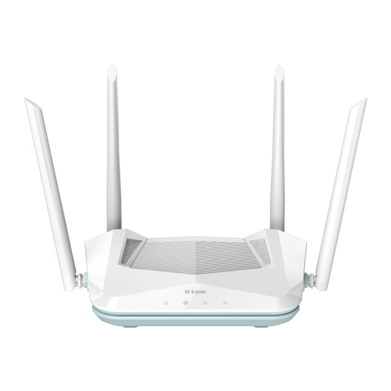 D-Link EAGLE PRO AI AX1500 Smart Router routeur sans fil Gigabit Ethernet Bi-bande (2,4 GHz / 5 GHz) Blanc