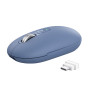 Trust Seron Slim Multi souris Bureau Ambidextre RF sans fil + Bluetooth Optique 3200 DPI