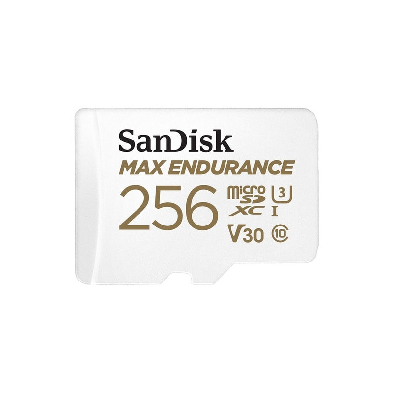 Carte microSD MAX ENDURANCE de SanDisk - 256 Go