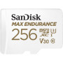 Carte microSD MAX ENDURANCE de SanDisk - 256 Go