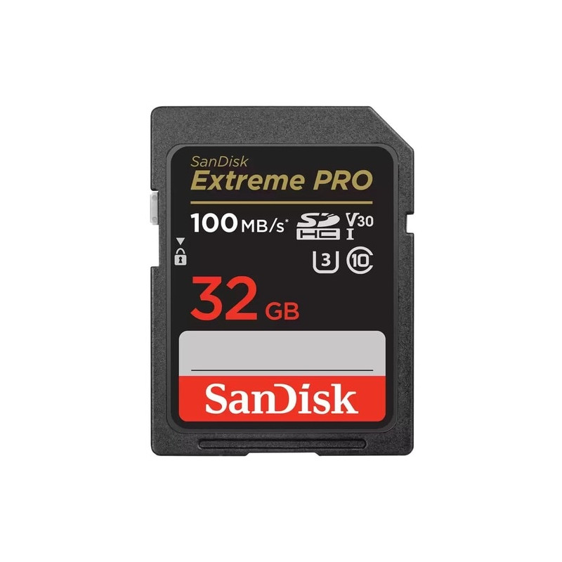 Carte SDHC et SDXC UHS-I SanDisk Extreme PRO - 32 Go