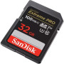 Carte SDHC et SDXC UHS-I SanDisk Extreme PRO - 32 Go