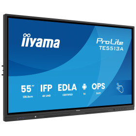 iiyama TE5513A-B2AG signage display 54.6" Wi-Fi 4K Ultra HD Touchscreen Built-in processor Android