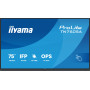iiyama TN7505A-B1AG Écran d'affichage dynamique 189,3 cm (74.5") 500 cd/m² 4K Ultra HD Écran tactile