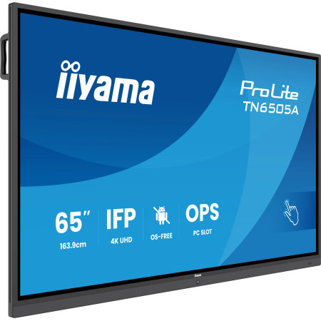 iiyama TN6505A-B1AG signage display 64.5" 500 cd/m² 4K Ultra HD Touchscreen