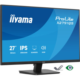 iiyama ProLite X2791QS-B1 computer monitor 27" 2560 x 1440 pixels Quad HD LED Black