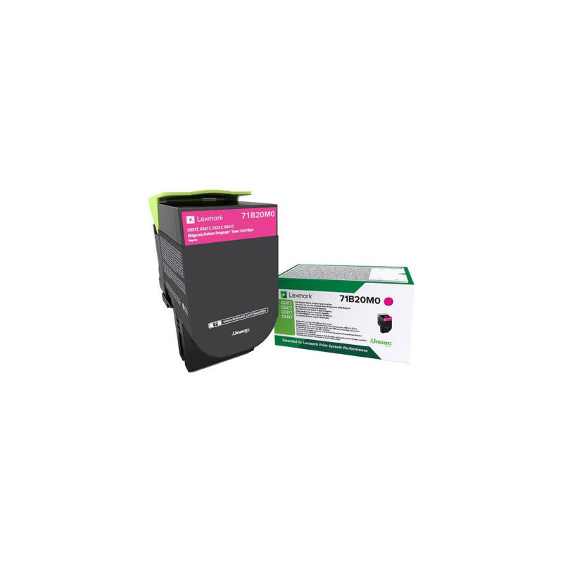 Toner Lexmark Unison Laser - Magenta - 2 300 Pages - CS/X317