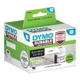 Etiquette polyvalente Dymo - Rectangle - 19x64mm