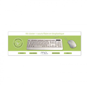 Clavier et souris MCL - AZERTY - Sans Fil