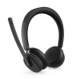 Lenovo 6550 Casque Sans fil Arceau Bureau/Centre d'appels USB Type-C Bluetooth Noir