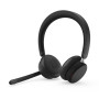 Lenovo 6550 Headset Wireless Head-band Office/Call center USB Type-C Bluetooth Black