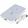 DCU Magsafe PD20W Power Pack 5000 mAh White