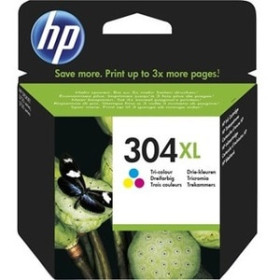 HP 304XL High Yield Inkjet - Tri-Color