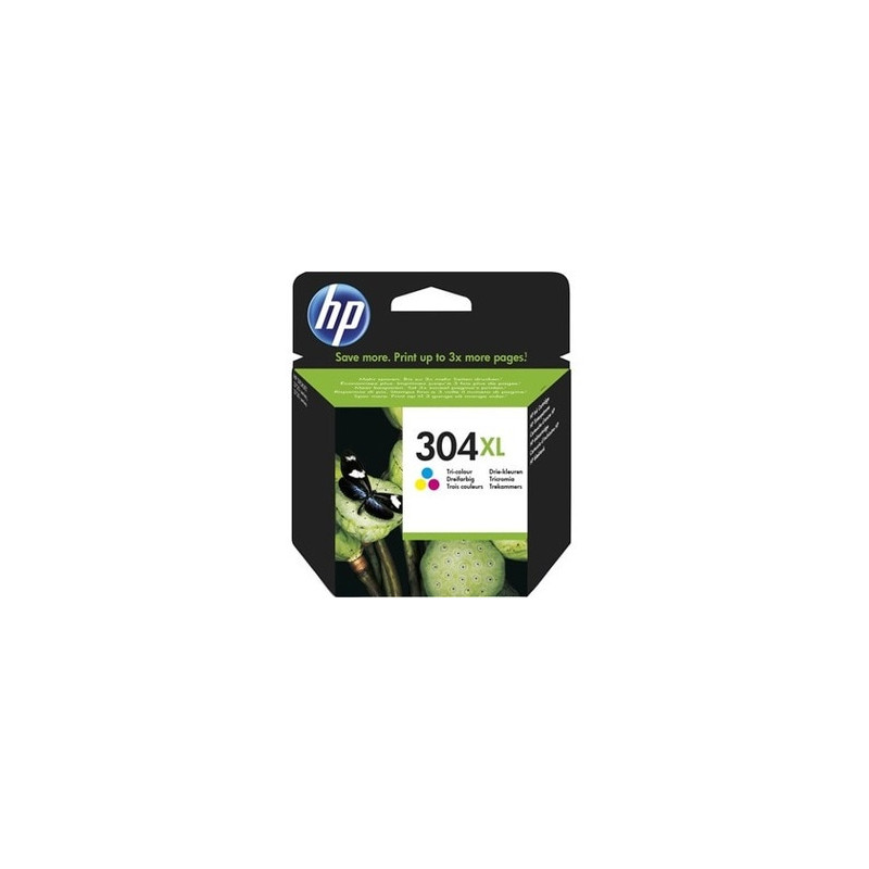 HP 304XL High Yield Inkjet - Tri-Color