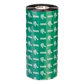 Zebra 5095 HighPerformance Resin thermal ribbon 17716.5" (450 m) Black