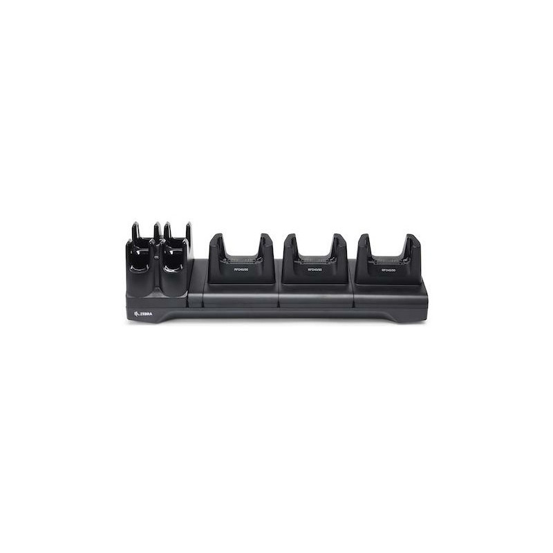 Zebra CRD3S4TRFD49UNIVCHG1 chargeur d'appareils mobiles Lecteur de code barre, Lecteur RFID Noir Intérieure