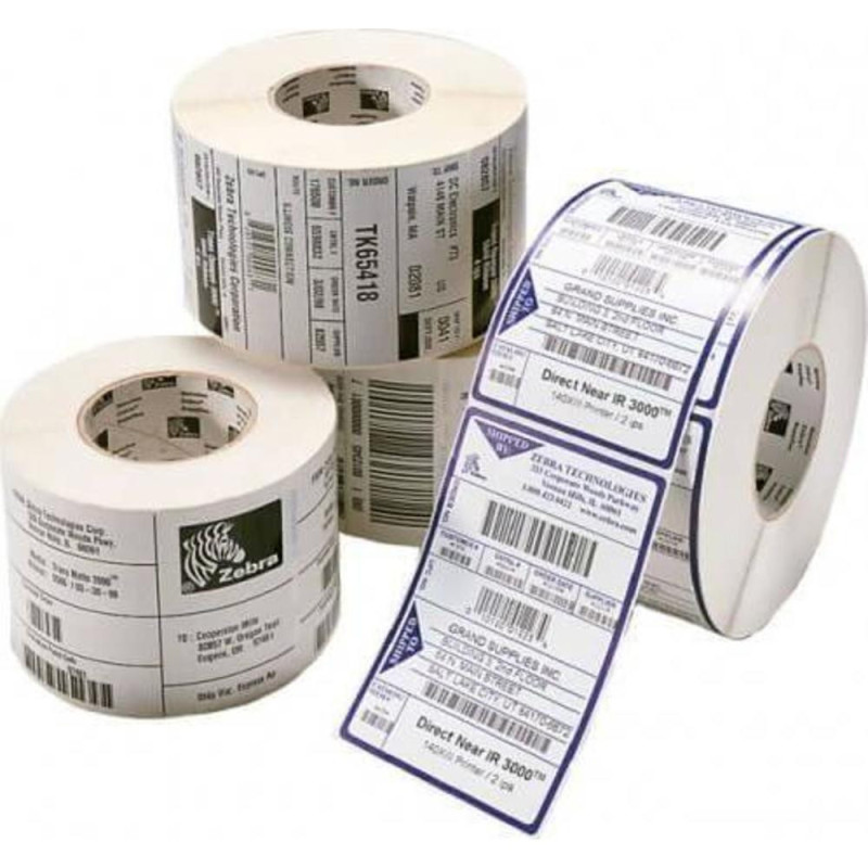 Zebra LAB-RL-TT-SYN-50.8X9.5MM White Self-adhesive printer label