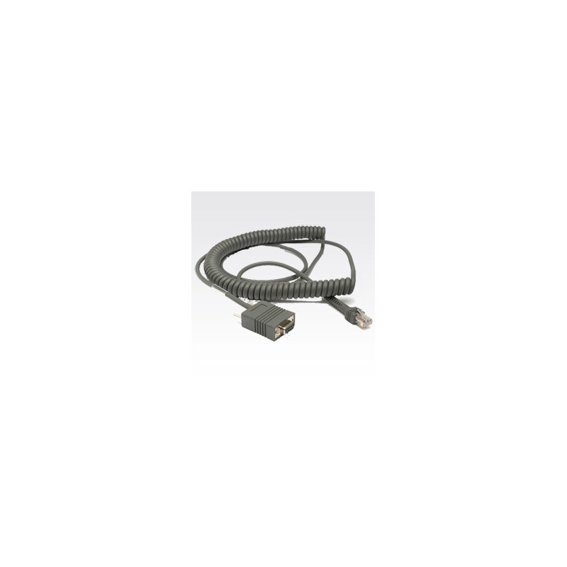 Motorola RS232 Cable câble de signal 3,6 m Gris