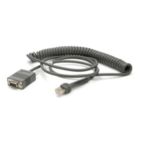 Motorola RS232 Cable câble de signal 2,7 m Gris