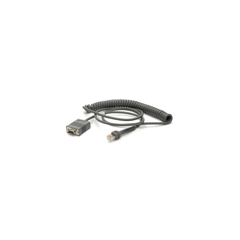 Motorola RS232 Cable câble de signal 2,7 m Gris
