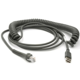 Motorola CBA-U09-C15ZAR USB cable 179.9" (4.57 m) USB A Gray